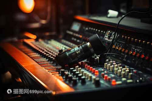 精密的音響設備